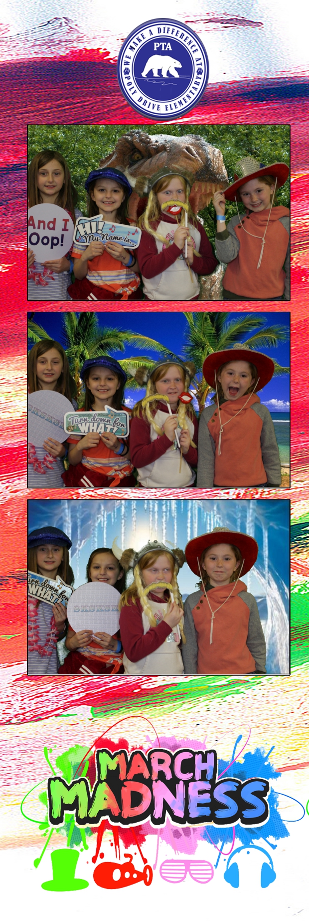 Poly Drive Elementary March Madness Carnival | View more photos from the event at gallery.photoboothbillings.com/u/PhotoBoothBillings/Poly-Drive-Elementary-March-Madness-Carnival
